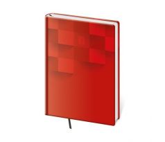Diár Vario týždenný A5 14,3x20,5cm Red Design 2024