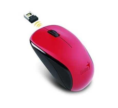 Myš bezdrôtová GENIUS NX-7000/ 1200 dpi/ Blue-Eye senzor červená (31030016403)
