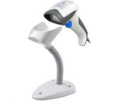 Skener čiarových kódov Datalogic QuickScan QD2430, 2D Area Imager, USB Kit with 90A052065 Cable and Stand, White (QD2430-WHK1S)