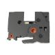 Label Tape BROTHER TZE-FA3 / TZ-FA3 Iron-on White / Fabric Blue print 12mm x 3m comp. (ECO-TZE-FA3)