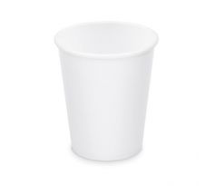 Papierové poháre biele Ø80 mm 280 ml `M`  0,2l (50 ks)