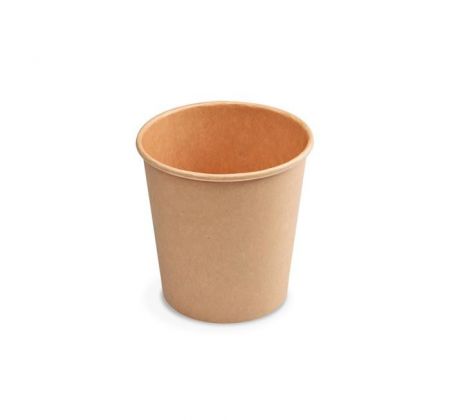 Papierové poháre hnedé kraft Ø 73 mm 200 ml. (50 ks)