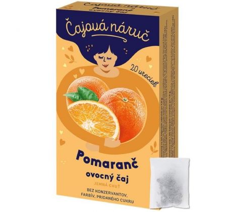 Čaj LEROS ovocný Čajová náruč pomaranč 20 x 1 g