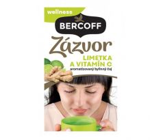 Čaj Bercoff Klember zázvorový limetka s vitamínom C HB 36 g