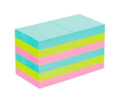 Samolepiaci bloček Post-it Super Sticky COSMIC 47.6x47.6mm, 12 bločkov po 90 lístkov
