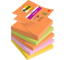 Z-bločky Post-it Super Sticky BOOST, veľkosť 76x76 mm, 5 bločkov po 90 lístkov