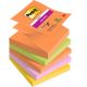 Samolepiace Z-bločky Post-it Super Sticky BOOST, veľkosť 76x76 mm, 5 bločkov po 90 lístkov