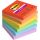 Samolepiaci bloček Post-it Super Sticky PLAYFUL, veľkosť 76x76 mm, 6 bločkov po 90 lístkov