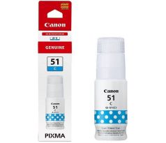 atramentová náplň CANON GI-51C cyan PIXMA G1520/G2520/G2560/G3520/G3560 (7700 str.) (4546C001)