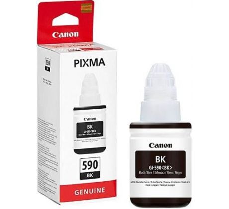 atramentová náplň CANON GI-590BK black PIXMA G1500/G2500/G3500/G4500 (6000 str.) (1603C001)