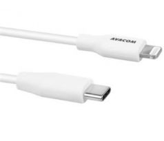 kábel AVACOM prepojovací USB Typ C / Apple Lightning (1,2m), 120W MFi biely CMLM (DCUS-MFIC-120W)