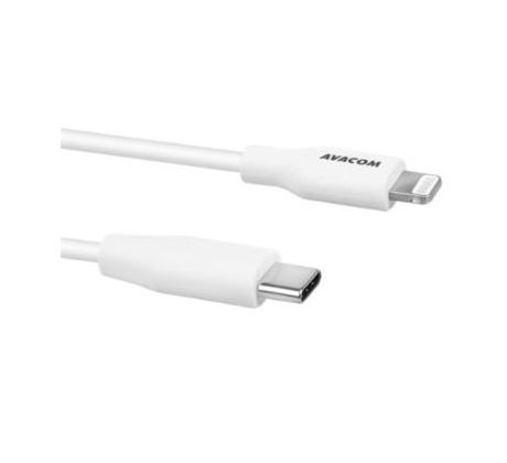 kábel AVACOM prepojovací USB Typ C / Apple Lightning (1,2m), 120W MFi biely CMLM (DCUS-MFIC-120W)