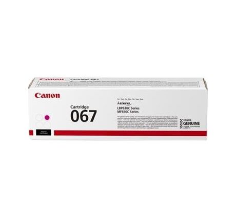toner CANON CRG-067 magenta i-SENSYS MF651Cw/655Cdw/657Cdw, LBP631Cw/633Cdw (1250 str.) (5100C002)