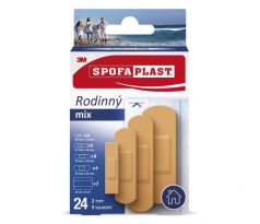 3M Spofaplast Rodinný Mix 603, 24 ks