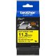 zmršťovacia bužírka BROTHER HSe631E čierne písmo, žltá bužírka TUBE (11.2mm) (HSE631E)