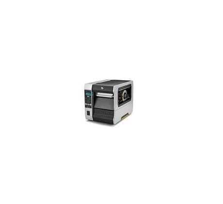 Zebra TT Printer ZT620; 6",300 dpi,Euro and UK cord,Serial,USB,Gigabit Ethernet,Bluetooth 4.0,USB Host,Tear,Color Touch,ZPL (ZT62063-T0E0200Z)