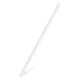 Slamky papierové biele `JUMBO` 8 mm x 25 cm (100 ks)