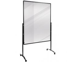 Moderačná predeľovacia tabuľa PREMIUM PLUS 150x100cm transparentná