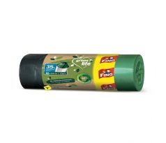 Vrecia zaťahovacie FINO Green Life Easy 35 ℓ, 22 mic., 53 x 60 cm (15 ks)