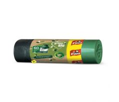 Vrecia zaťahovacie FINO Green Life Easy 60 ℓ, 27 mic., 63 x 72 cm (10 ks)