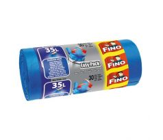 Vrecia zaväzovacie FINO Easy pack 35 ℓ, 15 mic., 50 x 55 cm, modré (30 ks)