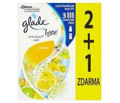 Glade Touch&Fresh NÁHRADNÁ NÁPLŇ (2+1ks) 3x10 ml Lemon