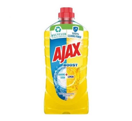 Ajax na podlahy Boost Baking 1 l Soda & Lemon (žltý)