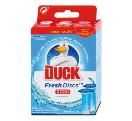 Náhrada DUCK Fresh Discs WC gél 2 x 36 ml Marine