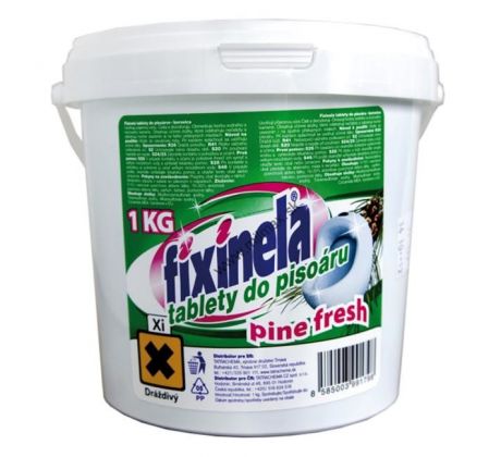Fixinela tablety do pisoárov 1kg Borovica