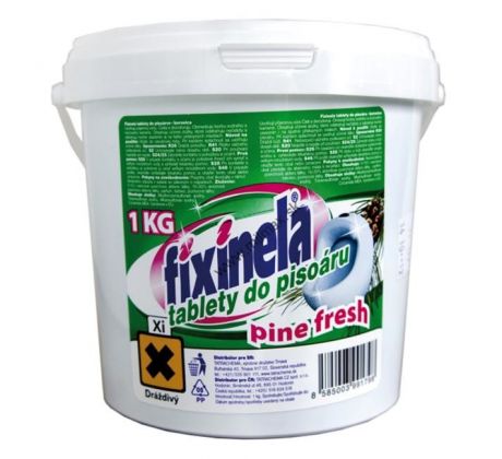 Fixinela Tablety do pisoárov 1kg Borovica