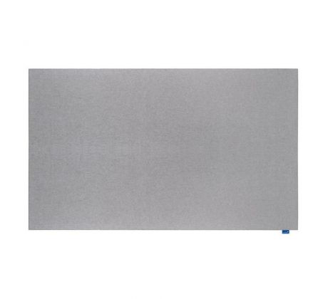 Textilná akustická napichovacia nástenka WALL-UP horizontálna 119,5x200 cm tichá sivá