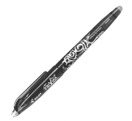 Roller gumovací PILOT FriXion Ball 0,5 mm čierny
