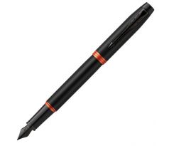 Plniace pero Parker IM Professionals Vibrant Rings Flame Orange