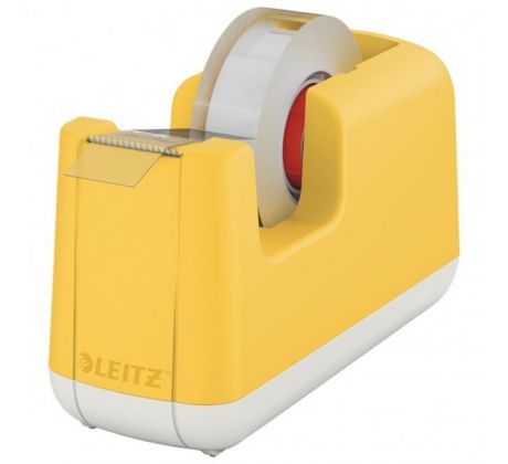 Dispenzor na lepiace pásky Leitz Cosy teplý žltý