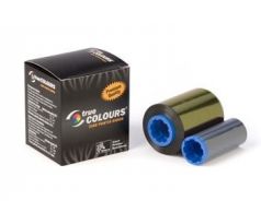 Ribbon Cartridge for ZEBRA CARD Printer P300i, monochrome black, 1000 prints per Roll (800015-101)