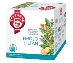 Čaj TEEKANNE bylinný krk a hltan HB 10 x 2g