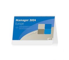 Stolový kalendár Manager Europe 2024