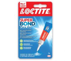 Sekundové lepidlo Loctite Super Bond Pure Gel 3g