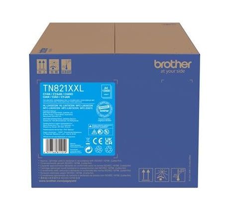 toner BROTHER TN-821XXL Cyan HL-L9430CDN/L9470CDN, MFC-L9630CDN/L9670CDN (12000 str.) (TN821XXLC)