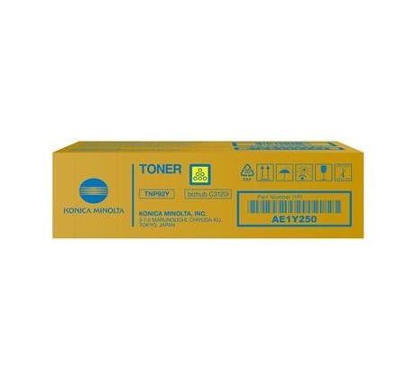 toner MINOLTA TNP92 yellow Bizhub i-SERIES C3120i (4000 str.) (AE1Y250)