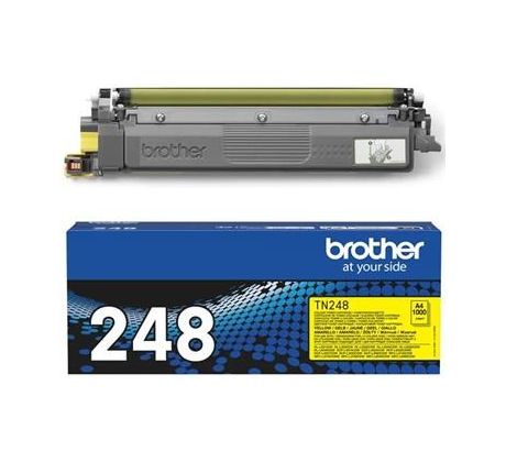 toner BROTHER TN-248 Yellow HL-L3220CW/L8230CDW, DCP-L3520CDW/L3560CDW, MFC-L3740CDW/L8340CDW (1000 str.) (TN248Y)