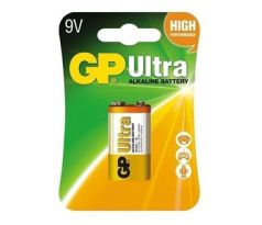 Batérie GP Ultra Plus Alkaline 9V 6LF22 Blister 1ks (6LF22)