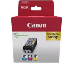 ink CANON CLI-521 C/M/Y PACK MP 540/620/630/980, iP 3600/4600 (2934B015)