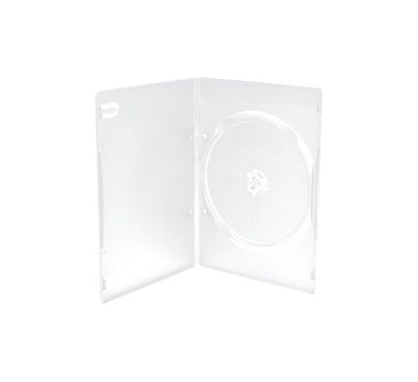 Obal na 1DVD slim 100ks/balenie, 7mm, clear