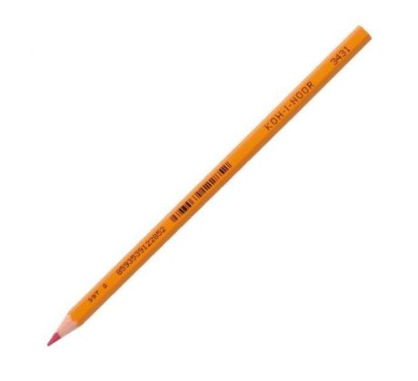 Ceruzka Koh-i-noor 3431 červená 12ks
