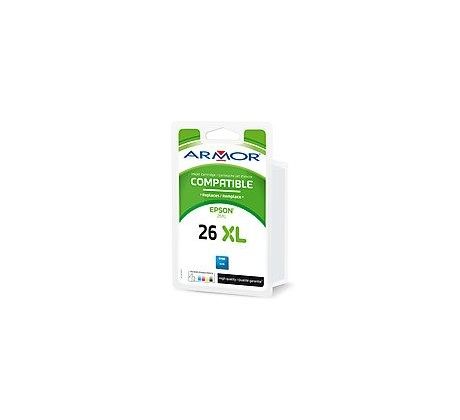 alt. kazeta wecare ARMOR pre EPSON T263240 Cyan pre XP510,520,600,700,710,720,800,810 14ml (700 str.) (K12630W4)