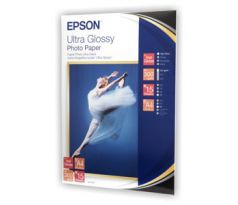 Ultra Glossy Photo Paper, DIN A4, 300g/m?, 15 Sheet (C13S041927)