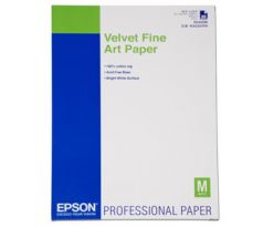 Velvet Fine Art Paper, DIN A2, 260g/m?, 25 Sheet (C13S042096)