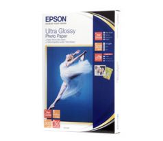 papier EPSON Ultra Glossy Photo Paper 10x15, 50ks, 300 g/m2 (C13S041943)