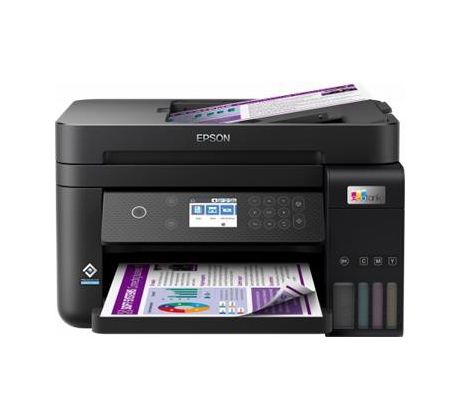 MFP "ecoTANK" ITS farebné atramentové EPSON L6270, sieť, DUPLEX, ADF, Wi-Fi (C11CJ61403)